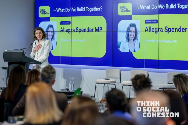 Framing address: Allegra Spender MP, Member for Wentworth